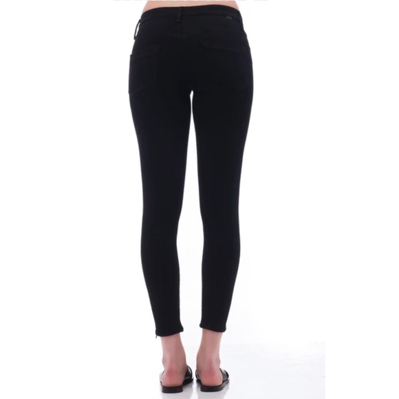 Goldsign Marcie Crop Skinny Ankle Zipper Jeans - Picture 4 of 16